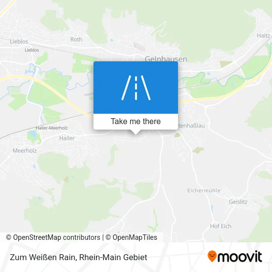 Карта Zum Weißen Rain