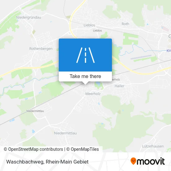 Карта Waschbachweg