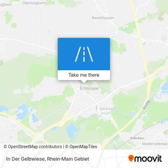 Карта In Der Gelbwiese