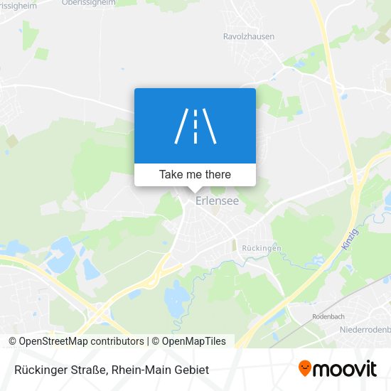 Rückinger Straße map