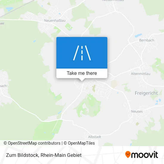Карта Zum Bildstock