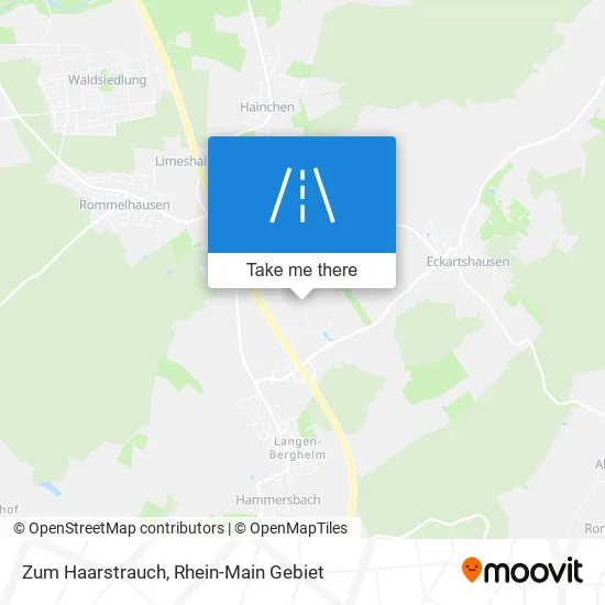 Карта Zum Haarstrauch