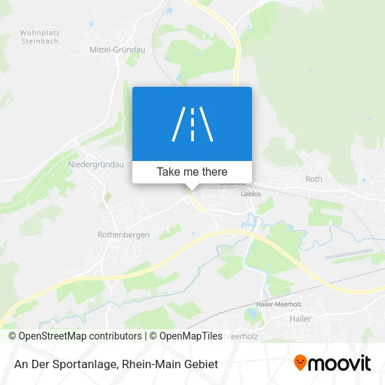 Карта An Der Sportanlage