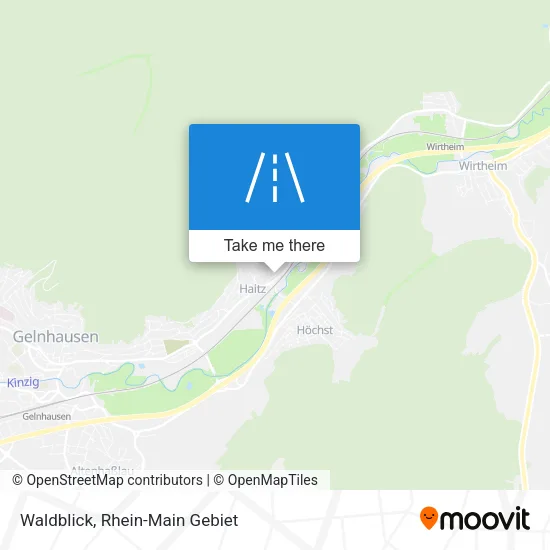 Карта Waldblick