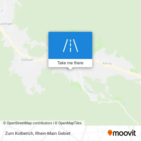Карта Zum Kolberich