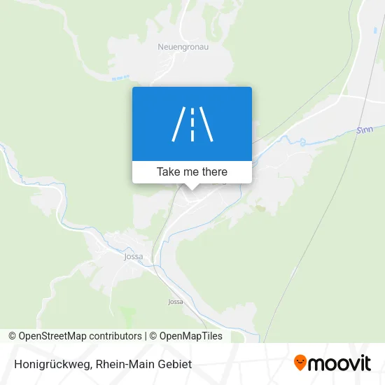 Карта Honigrückweg