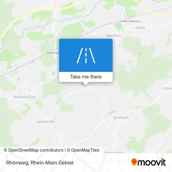 Карта Rhönweg