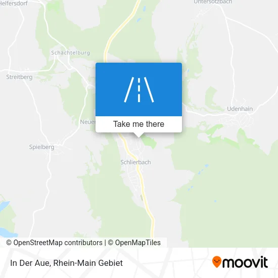 Карта In Der Aue