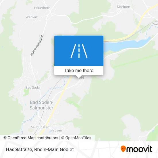 Карта Haselstraße