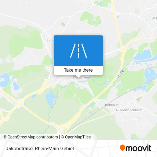Карта Jakobstraße