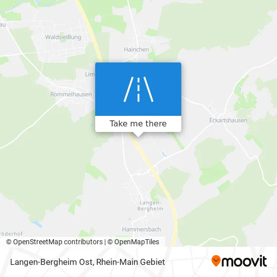 Карта Langen-Bergheim Ost