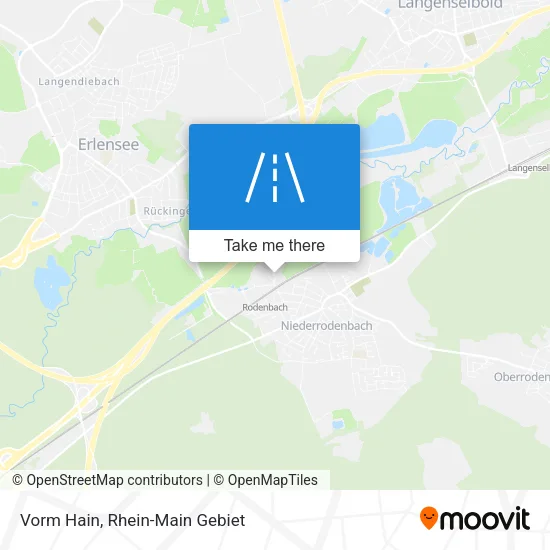 Карта Vorm Hain