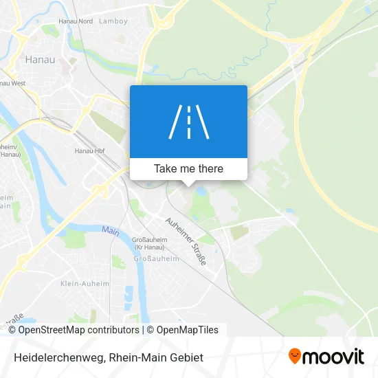 Карта Heidelerchenweg