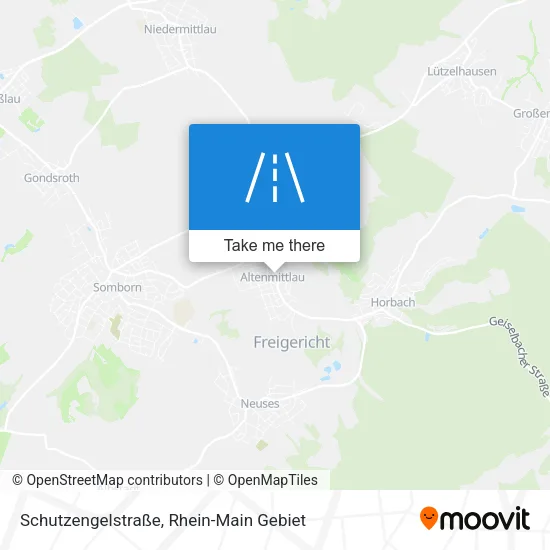 Карта Schutzengelstraße