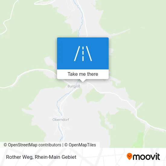 Карта Rother Weg