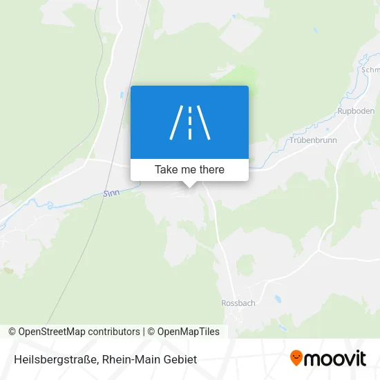 Карта Heilsbergstraße
