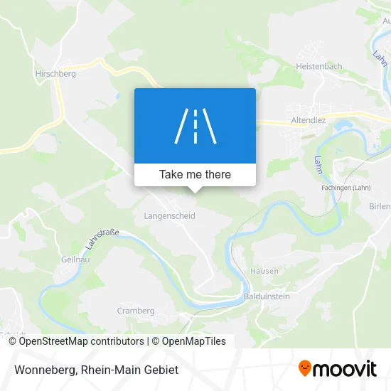 Карта Wonneberg