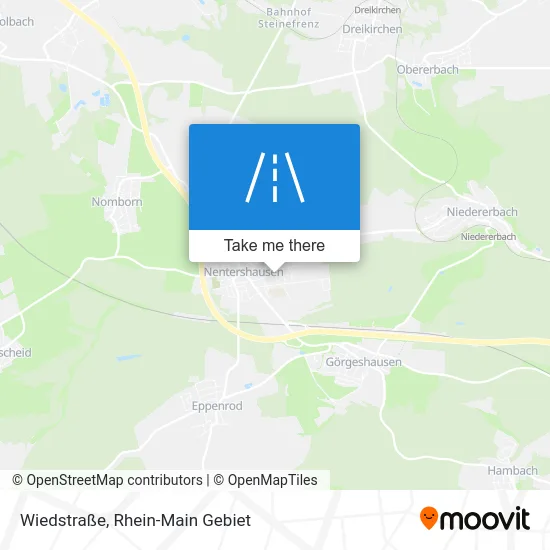 Карта Wiedstraße