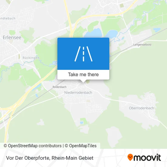 Карта Vor Der Oberpforte