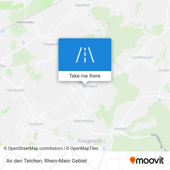 Карта An den Teichen