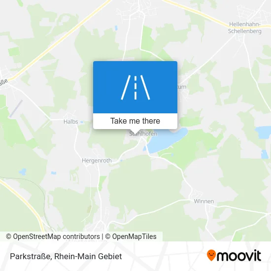 Карта Parkstraße