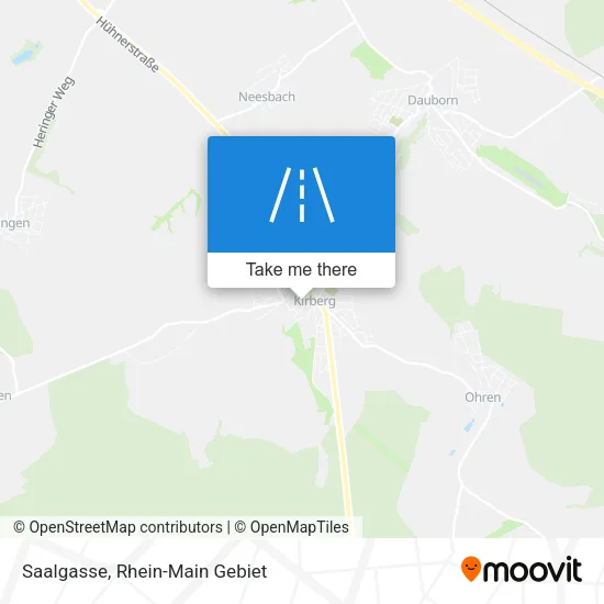 Карта Saalgasse