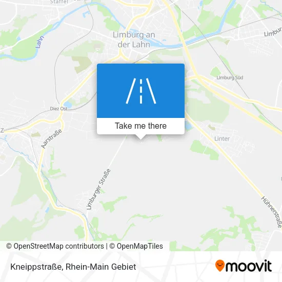 Карта Kneippstraße