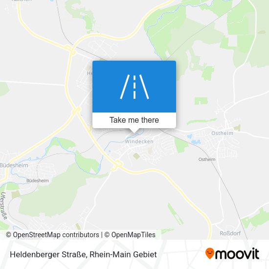 Heldenberger Straße map