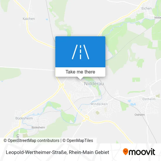 Карта Leopold-Wertheimer-Straße