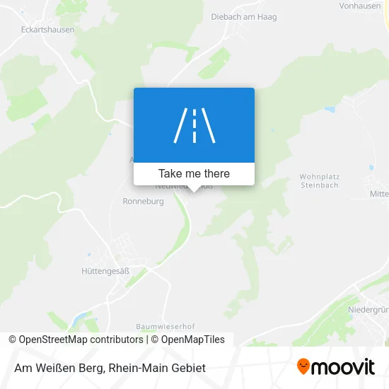 Карта Am Weißen Berg