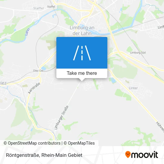 Карта Röntgenstraße