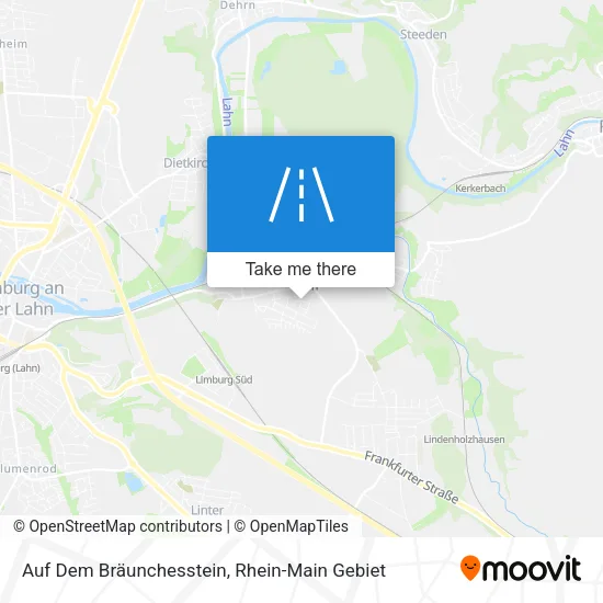 Карта Auf Dem Bräunchesstein