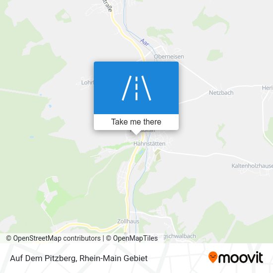 Карта Auf Dem Pitzberg