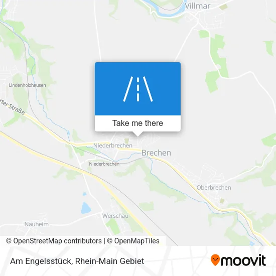 Am Engelsstück map