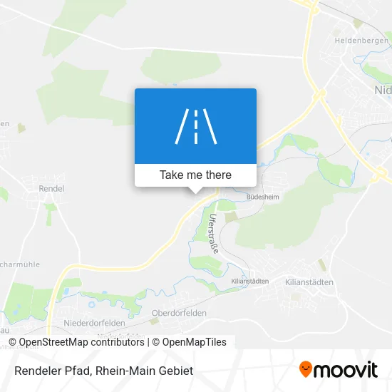 Карта Rendeler Pfad