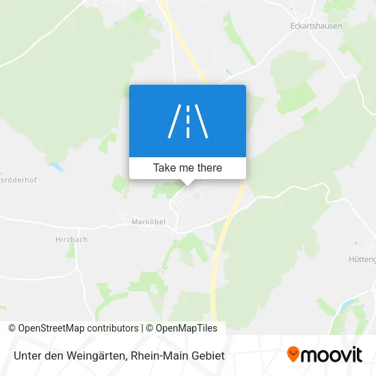 Карта Unter den Weingärten