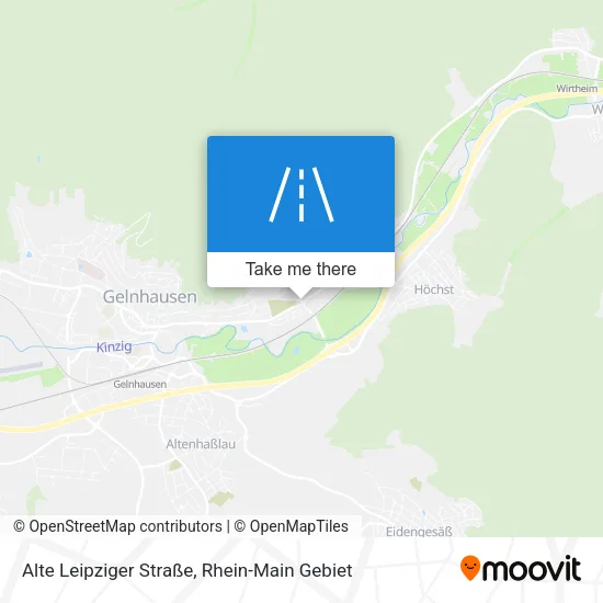 Карта Alte Leipziger Straße