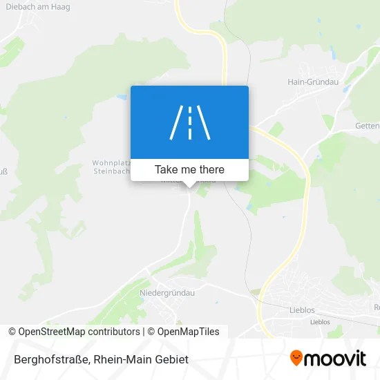 Карта Berghofstraße
