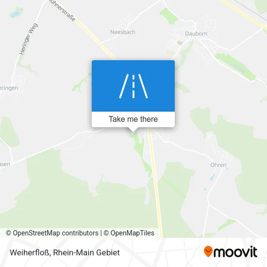 Карта Weiherfloß