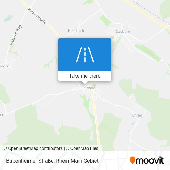 Bubenheimer Straße map