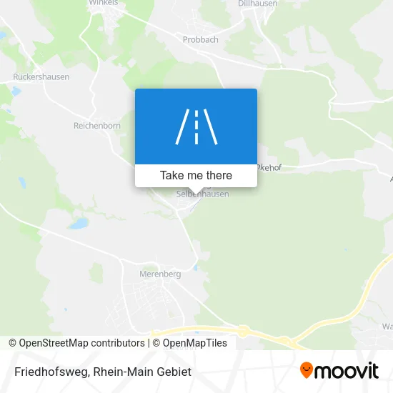 Карта Friedhofsweg