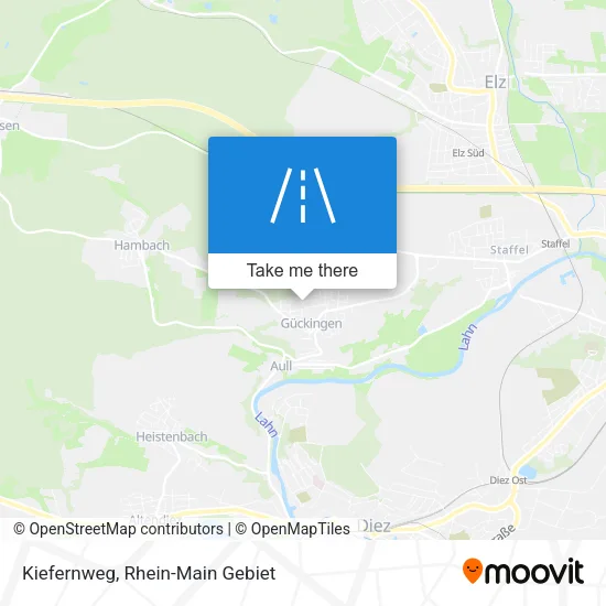 Карта Kiefernweg