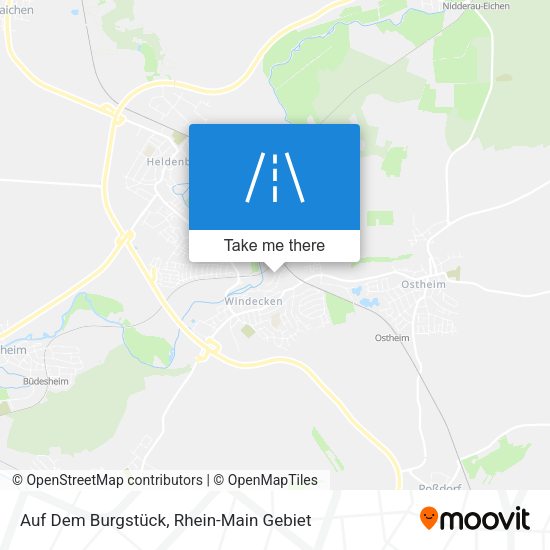 Карта Auf Dem Burgstück