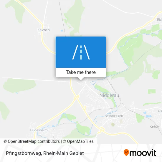 Карта Pfingstbornweg