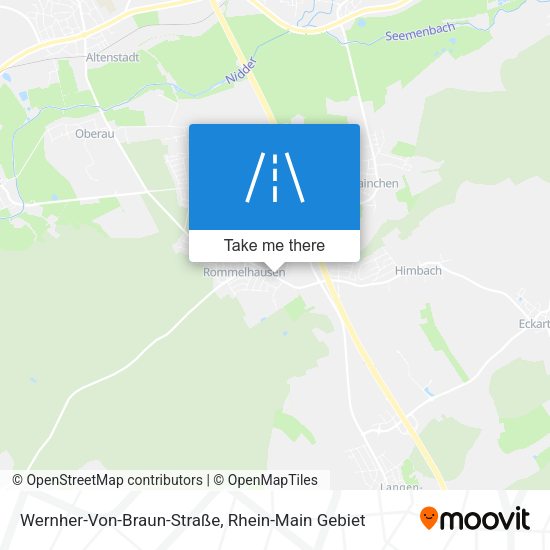 Wernher-Von-Braun-Straße map