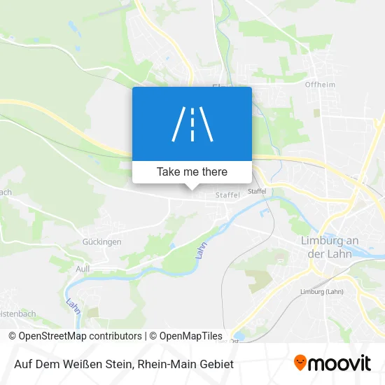 Карта Auf Dem Weißen Stein