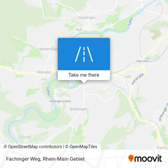 Карта Fachinger Weg