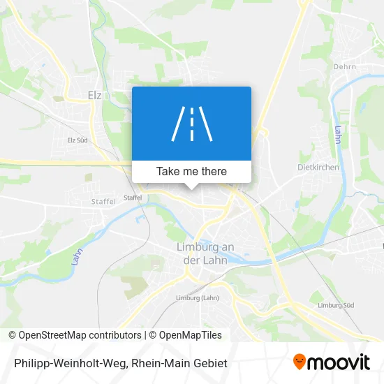 Карта Philipp-Weinholt-Weg
