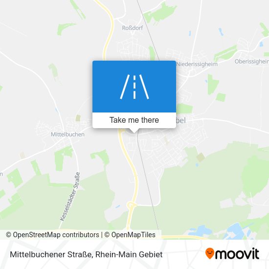 Mittelbuchener Straße map