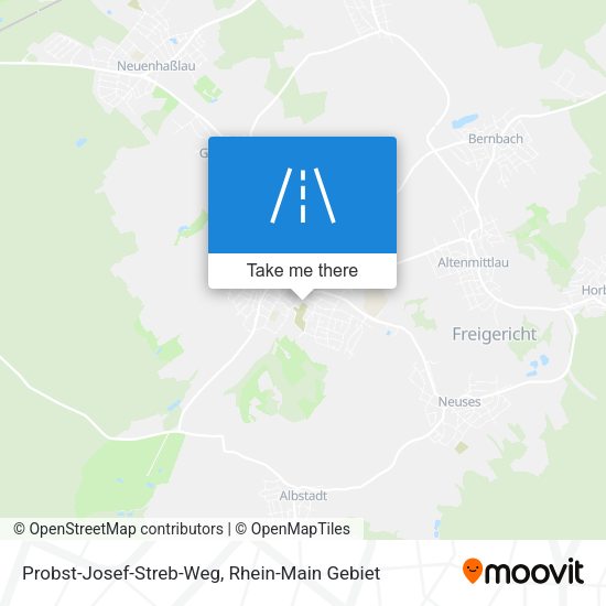 Probst-Josef-Streb-Weg map